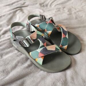 Womens Muli Colored Chaco Hiking Sandals